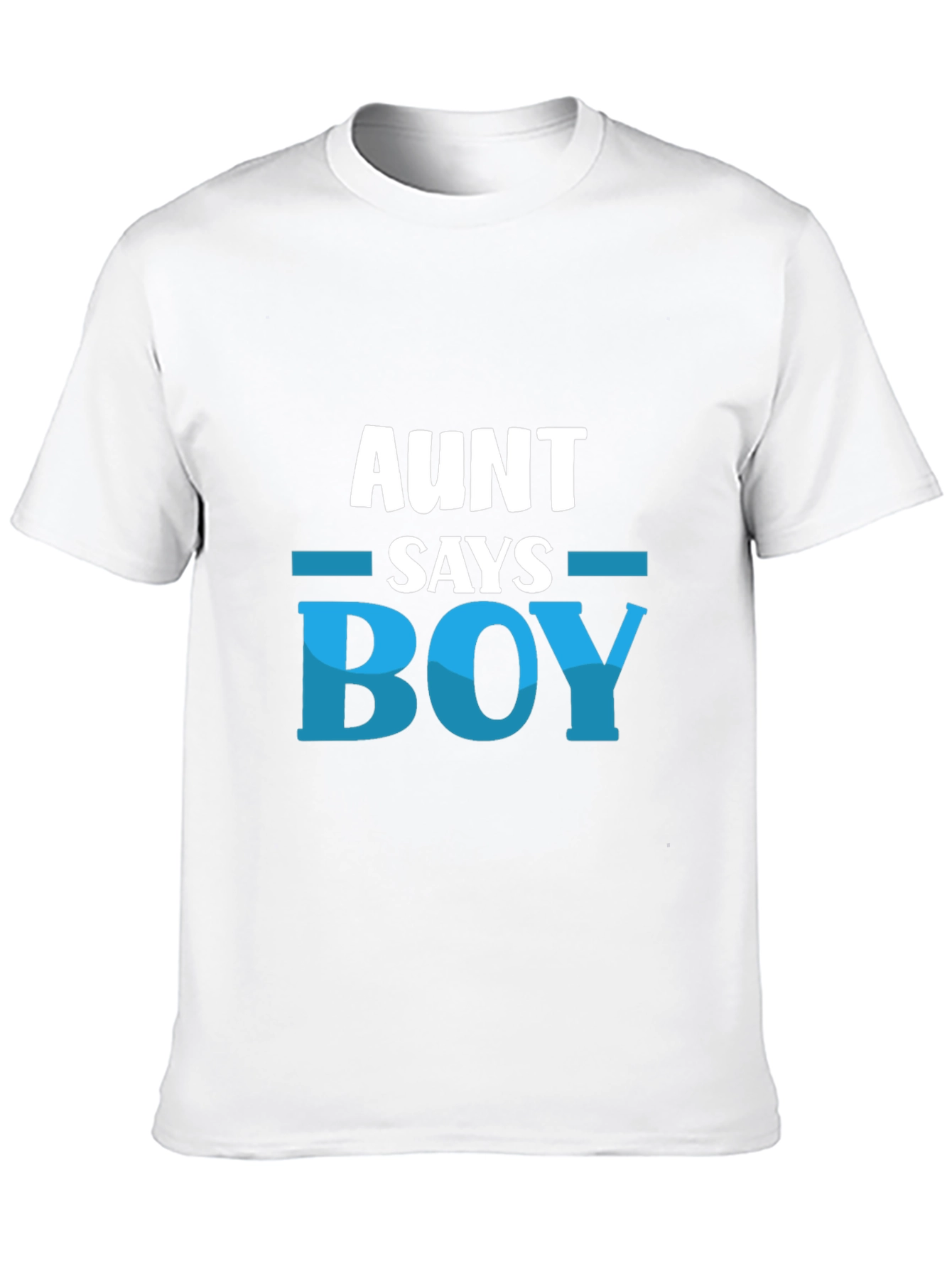 Aunt Says Boy T-Shirt - Baby Shower Gift