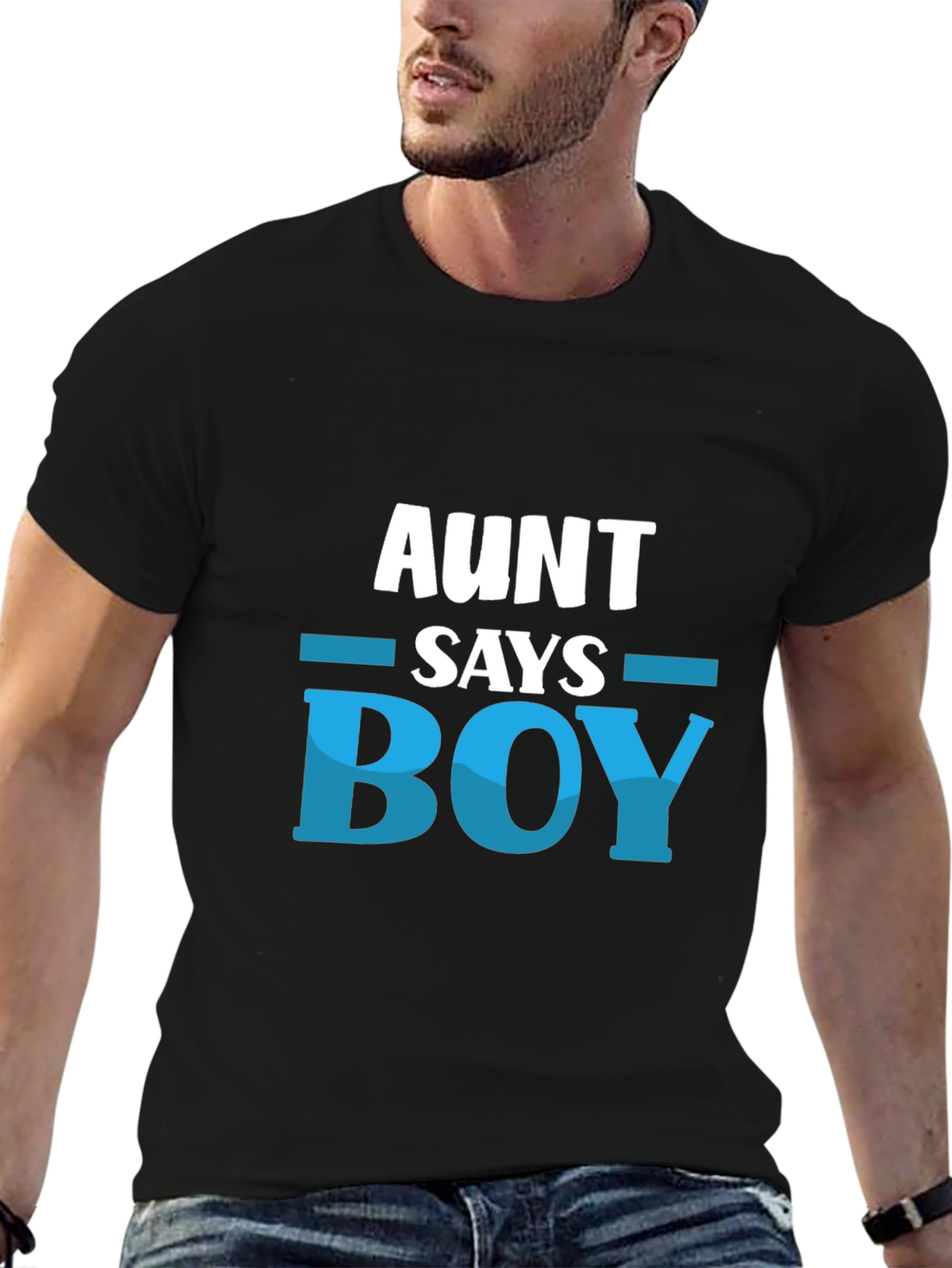 Aunt Says Boy T-Shirt - Baby Shower Gift