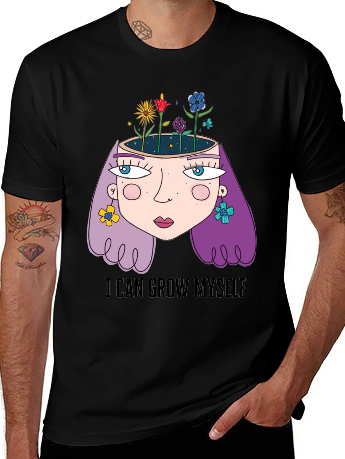 I Can Grow Myself Graphic Tee