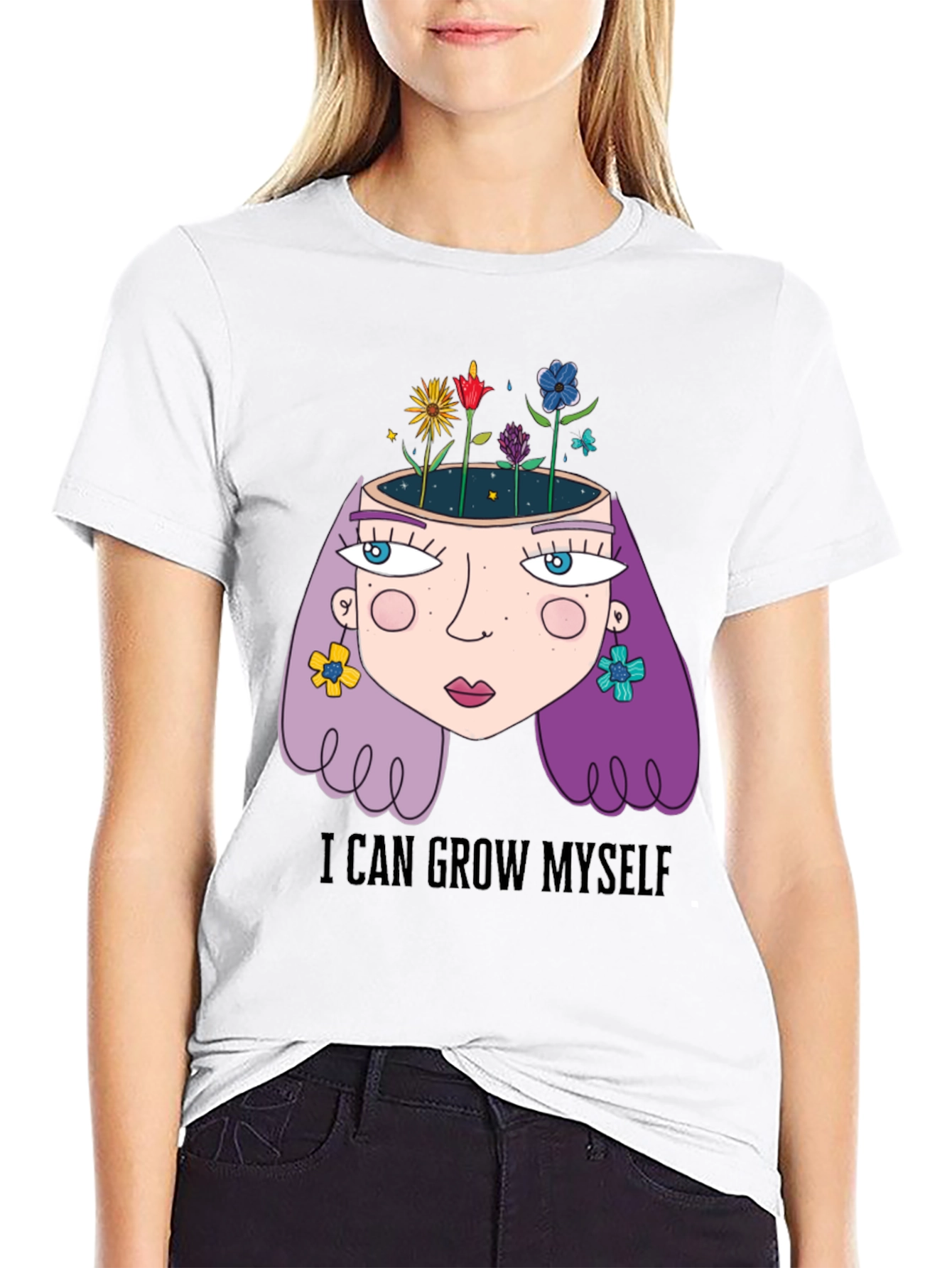 I Can Grow Myself Graphic Tee