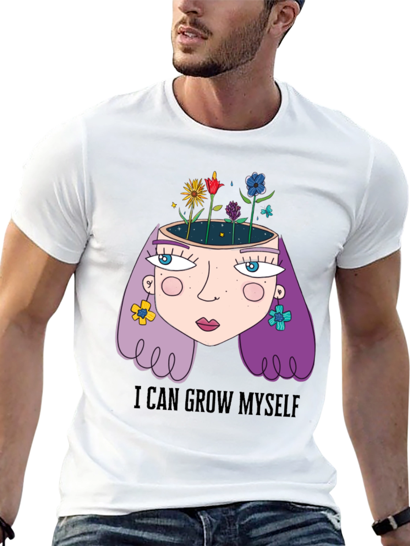 I Can Grow Myself Graphic Tee