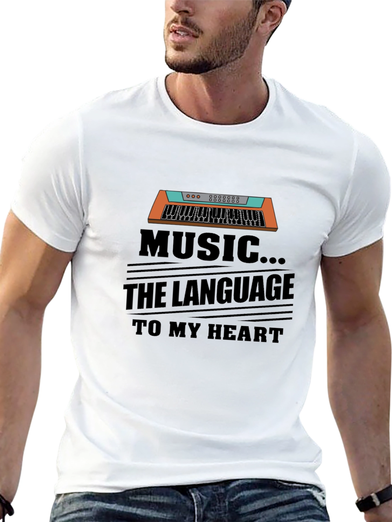 Music is My Language T-Shirt