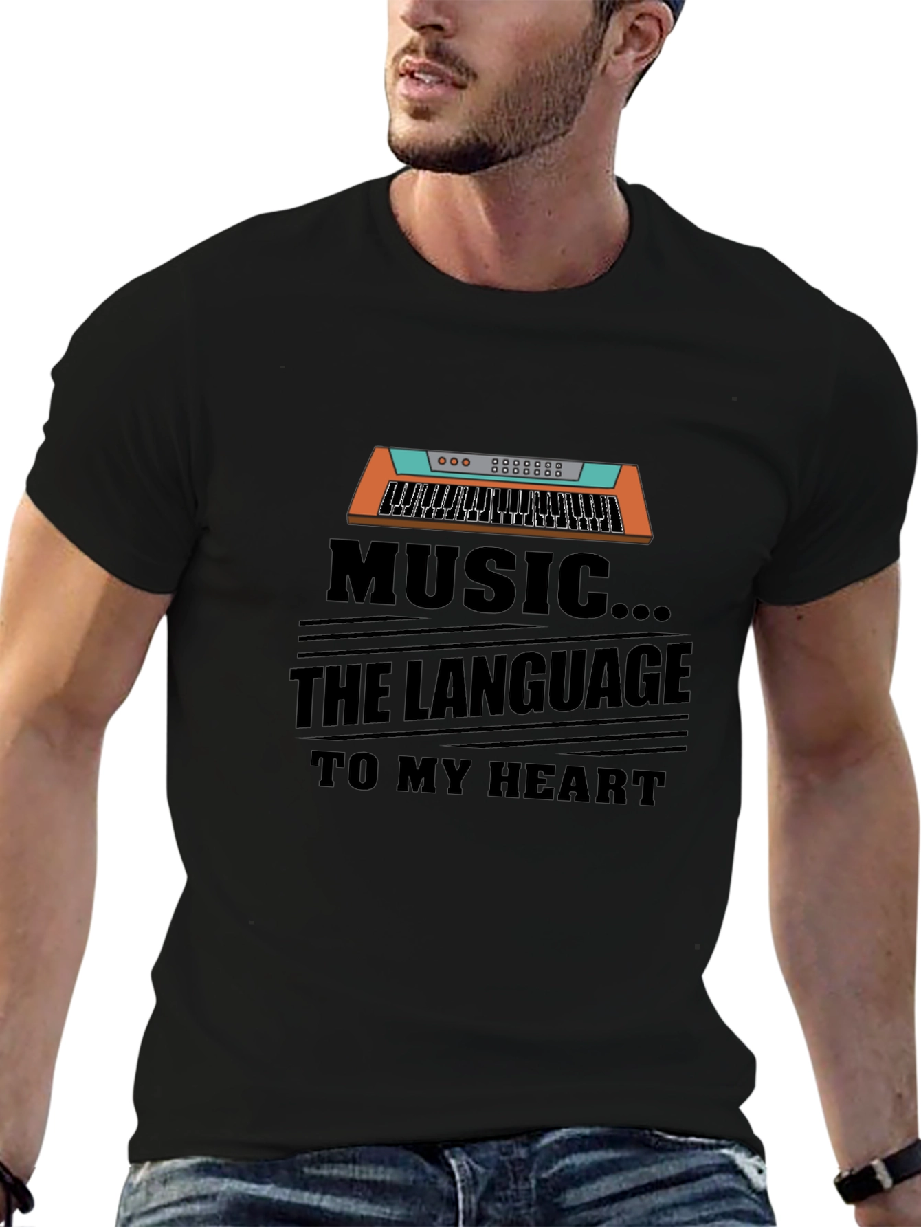 Music is My Language T-Shirt