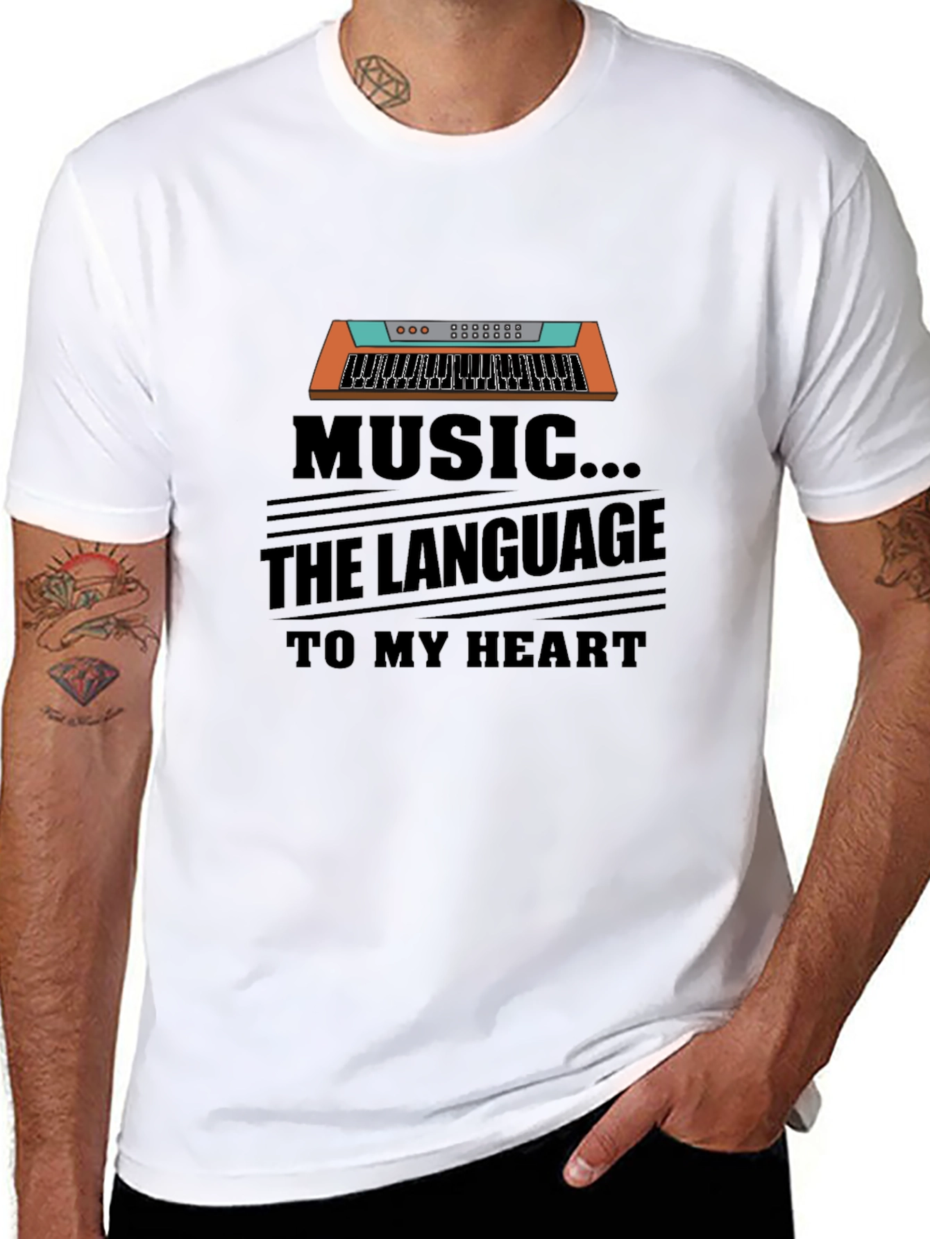Music is My Language T-Shirt
