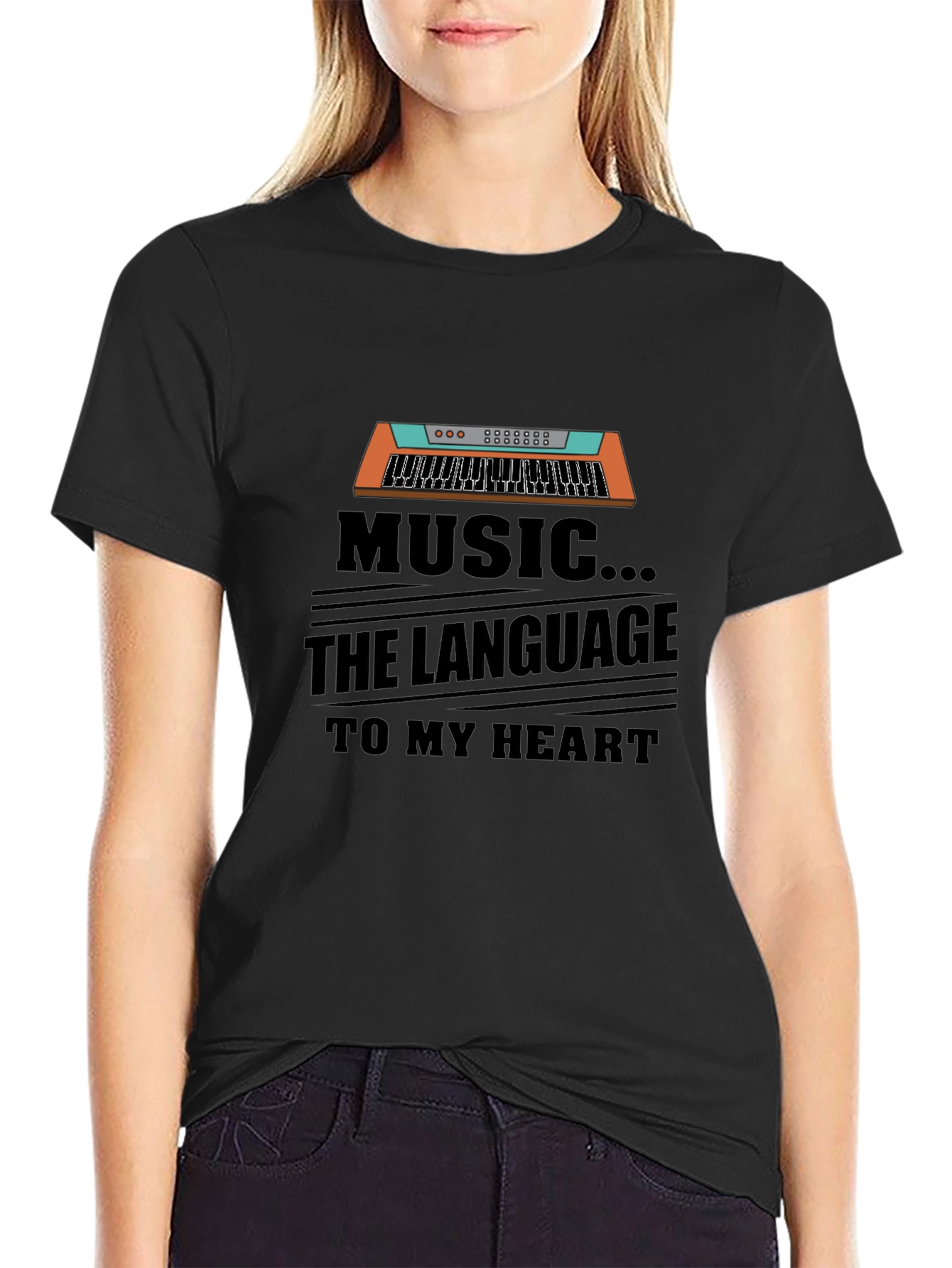 Music is My Language T-Shirt