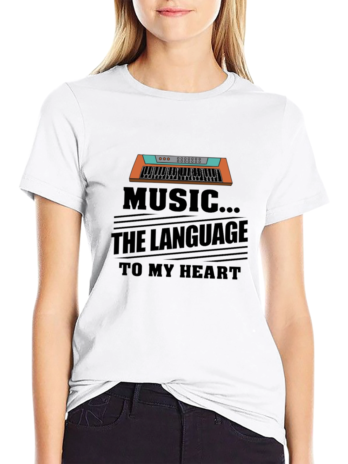 Music is My Language T-Shirt
