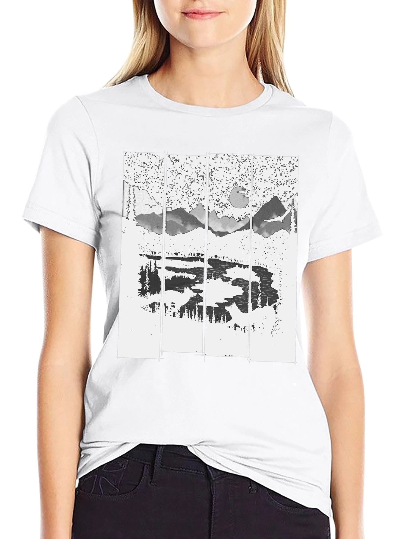 Nature Landscape Graphic T-Shirt