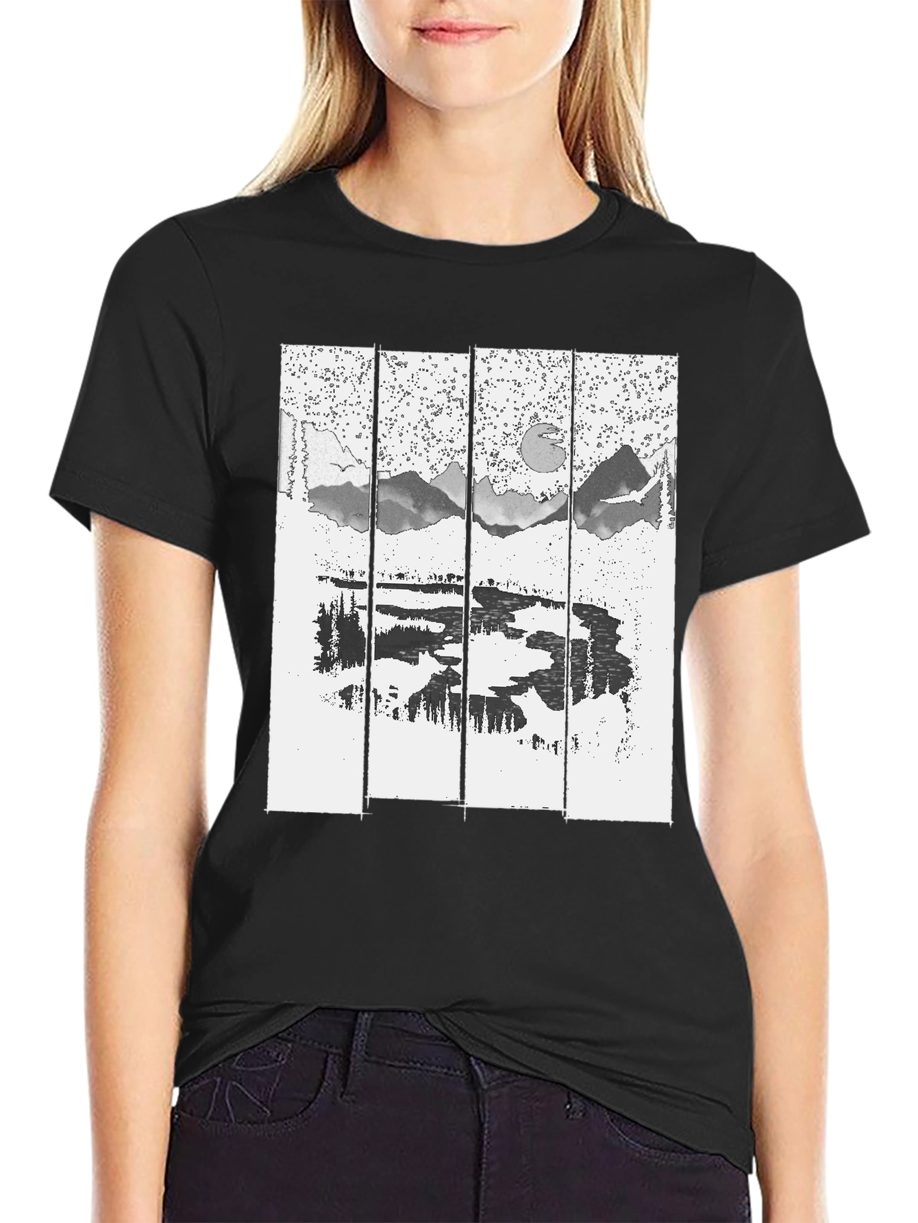 Nature Landscape Graphic T-Shirt