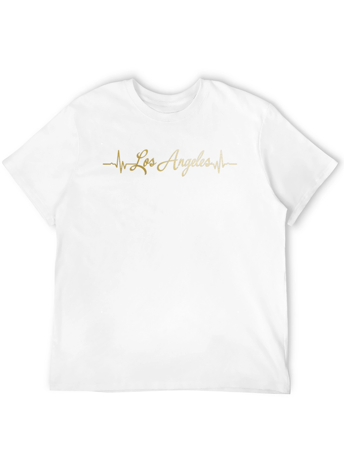 Los Angeles Heartbeat Tee - Stylish Graphic T-Shirt