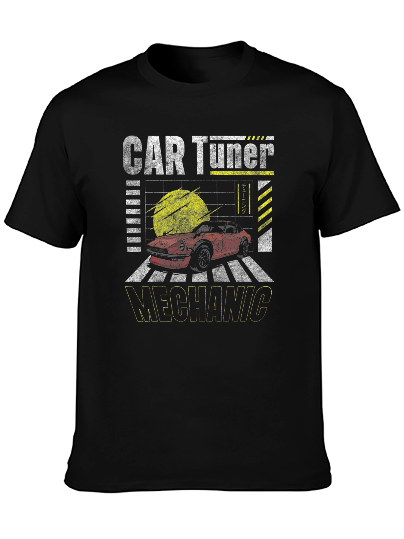 Car Tuner Mechanic Graphic T-Shirt - Automotive Enthusiast Tee