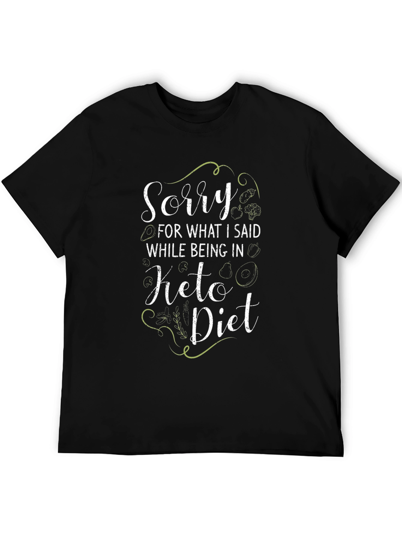 Keto Diet Apology Graphic Tee