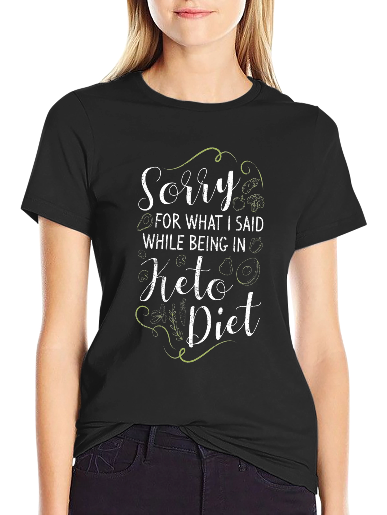 Keto Diet Apology Graphic Tee