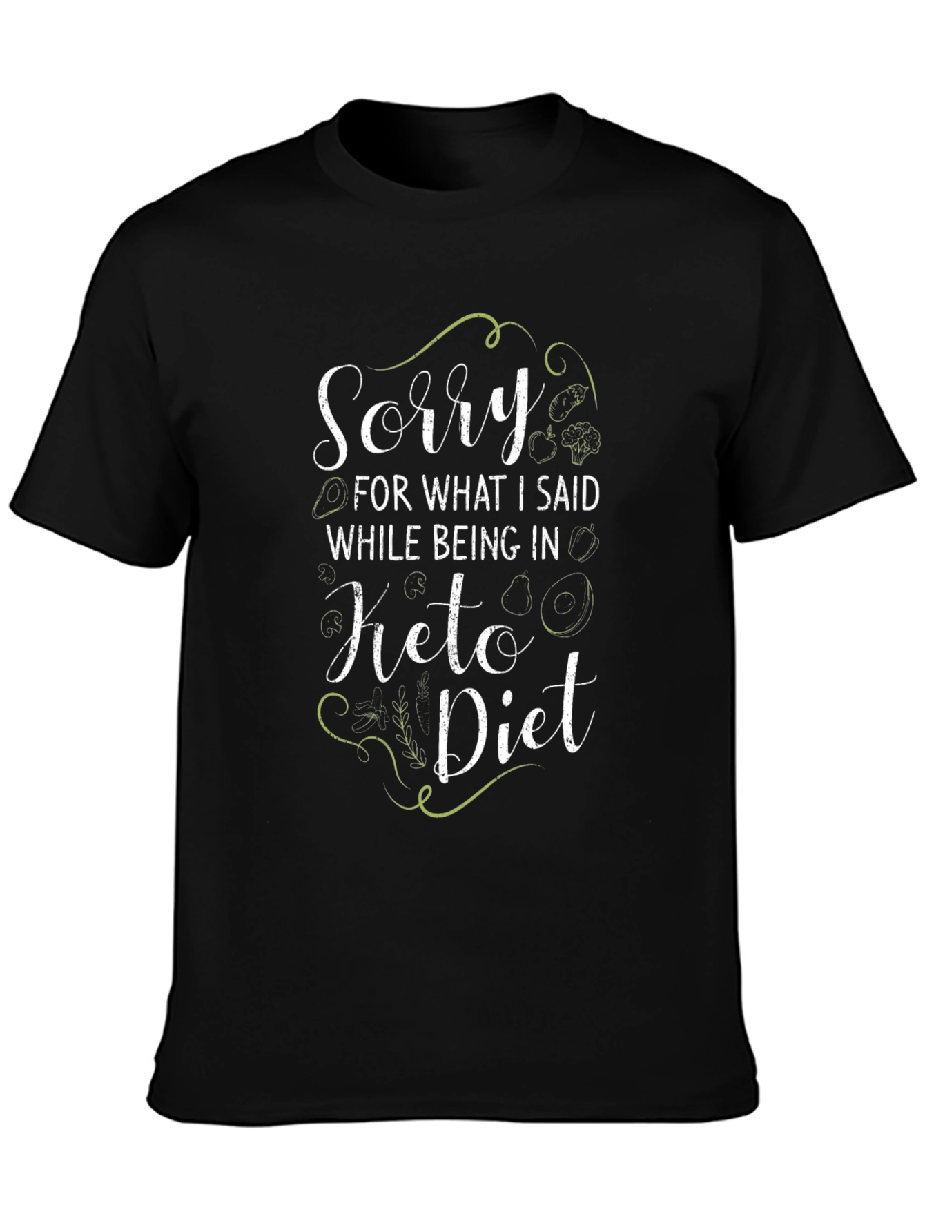 Keto Diet Apology Graphic Tee
