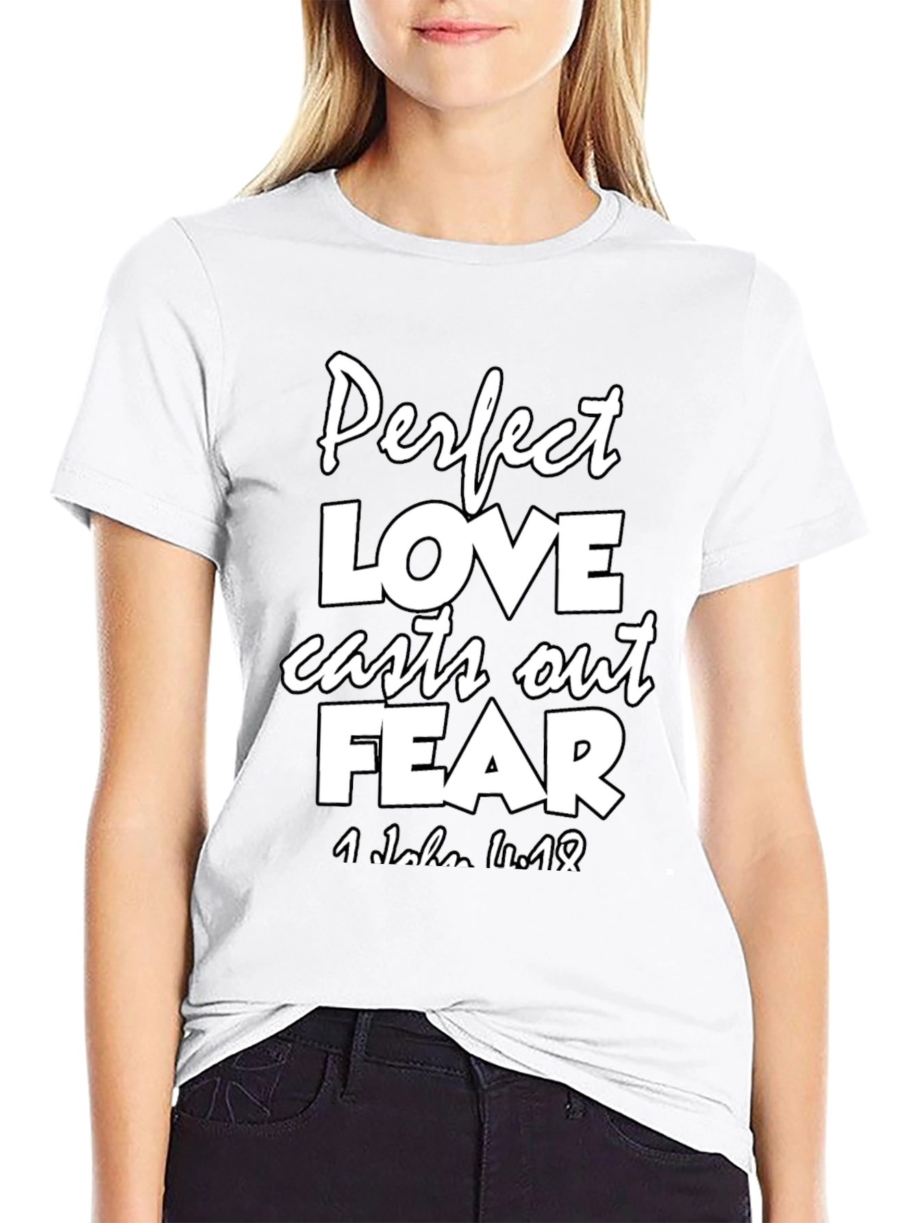 Perfect Love T-Shirt - Christian Verse Tee