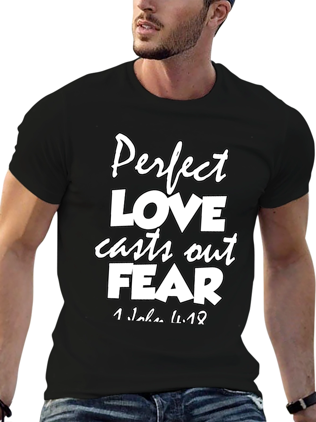 Perfect Love T-Shirt - Christian Verse Tee