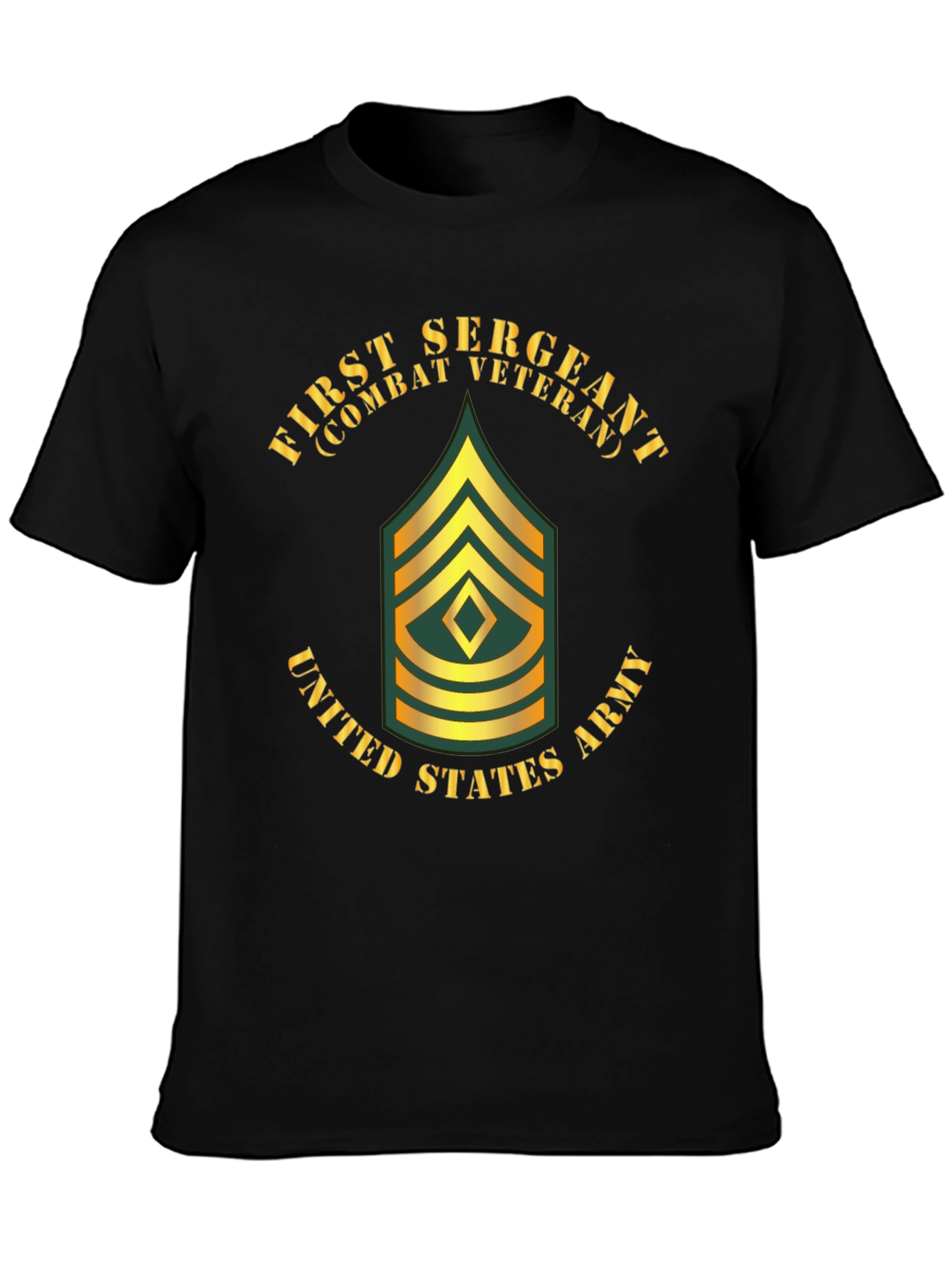 First Sergeant Veteran Graphic T-Shirt
