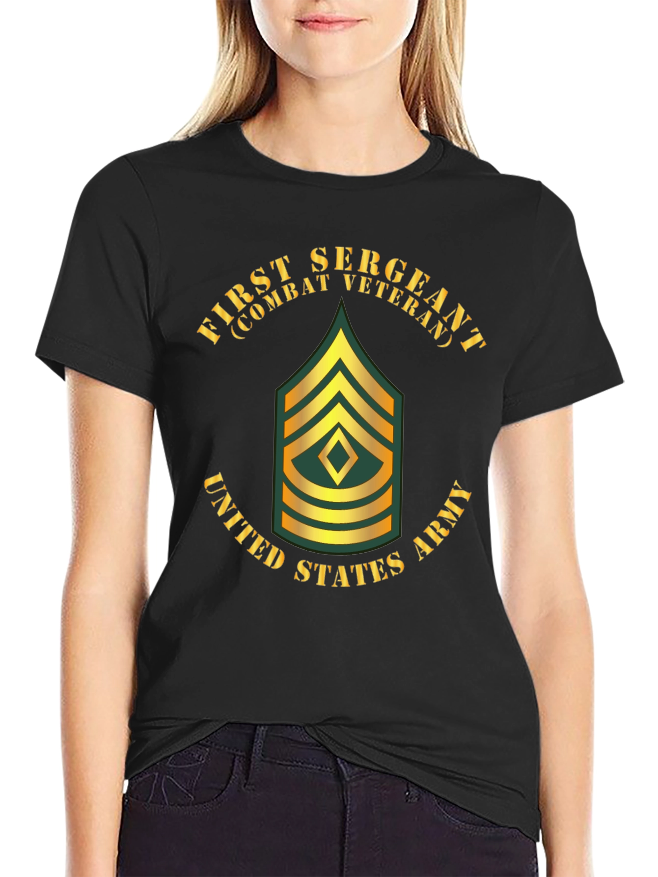 First Sergeant Veteran Graphic T-Shirt