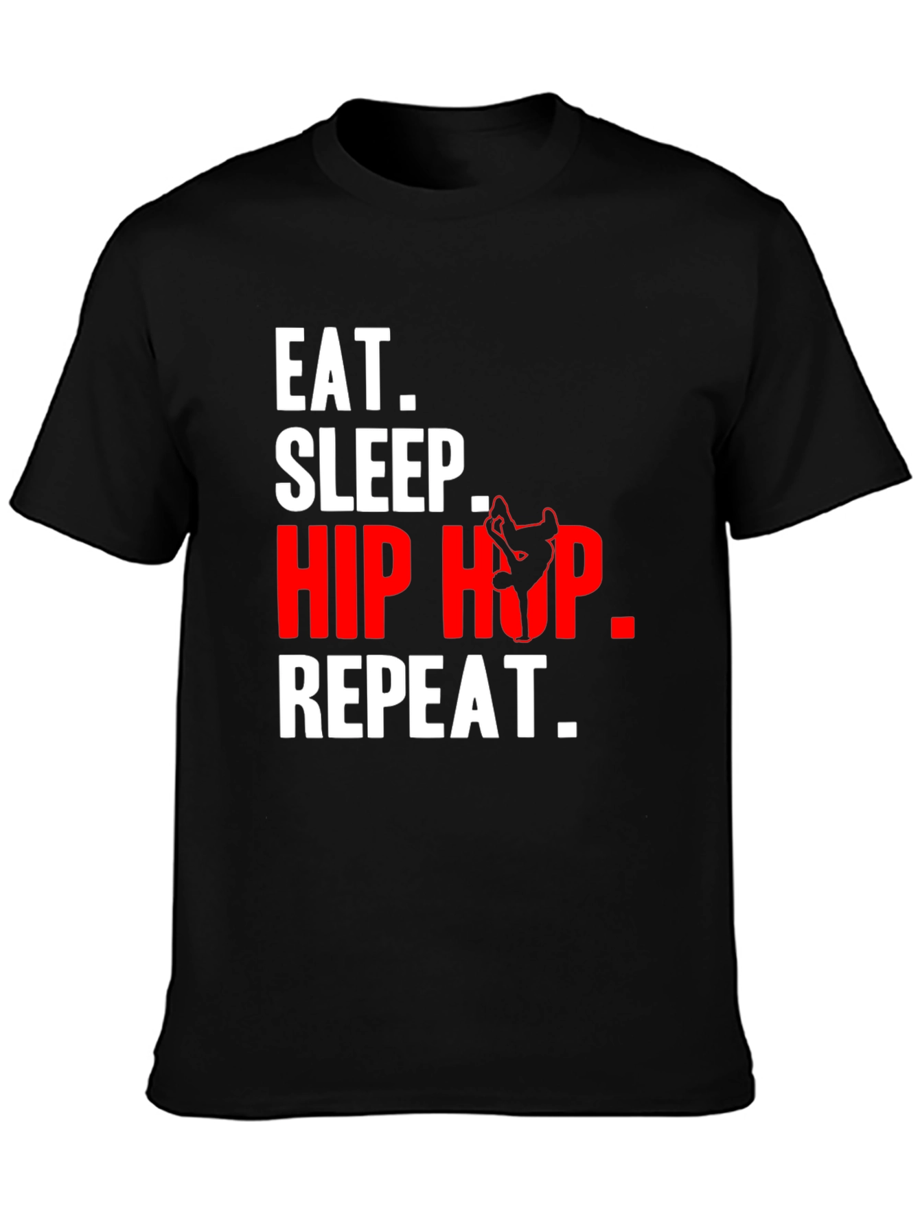 Eat Sleep Hip Hop Repeat Graphic Tee