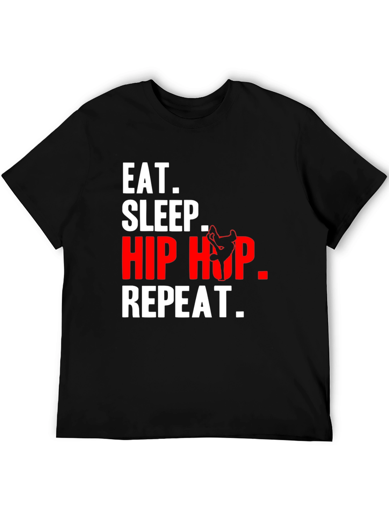 Eat Sleep Hip Hop Repeat Graphic Tee