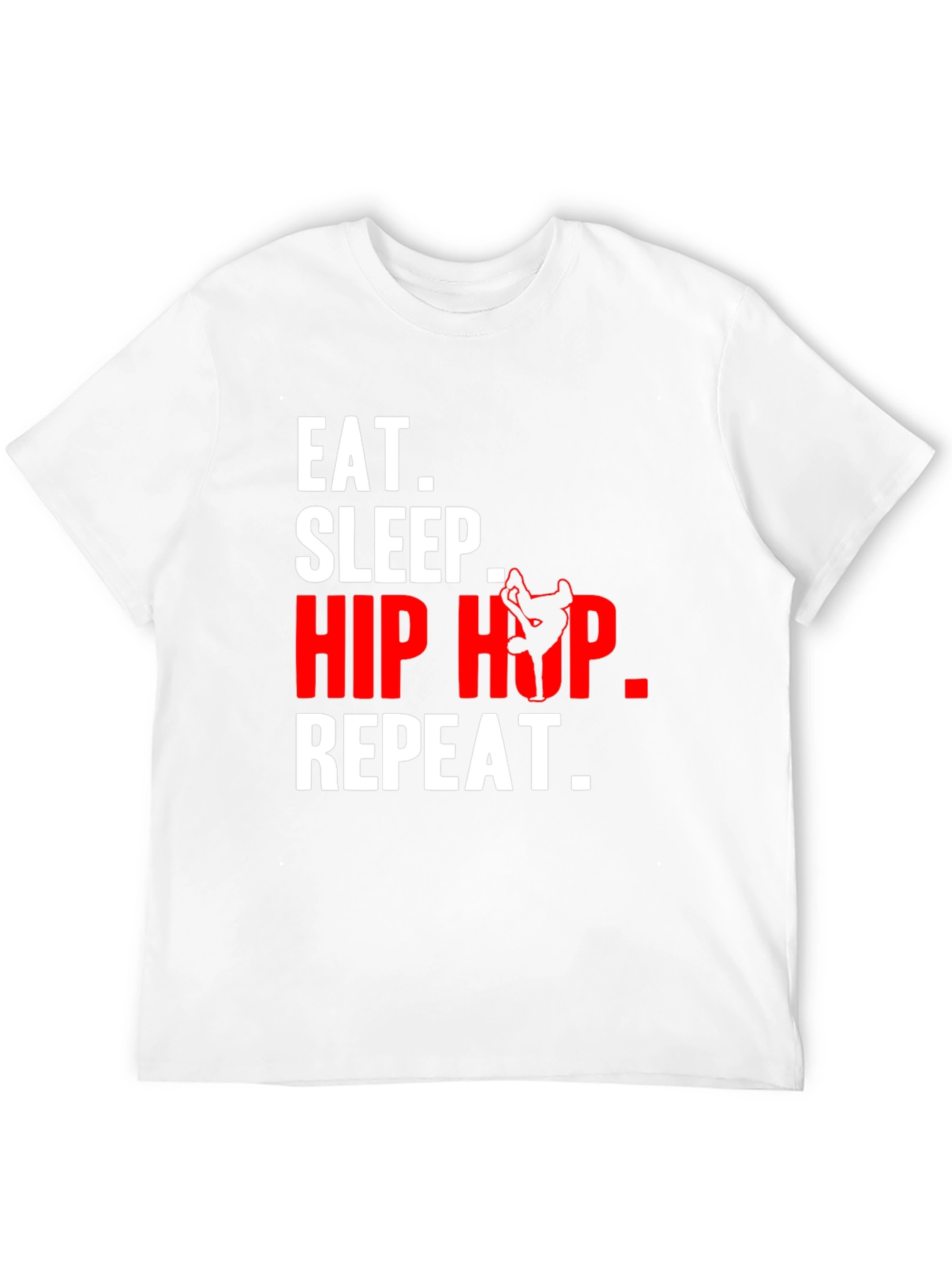 Eat Sleep Hip Hop Repeat Graphic Tee