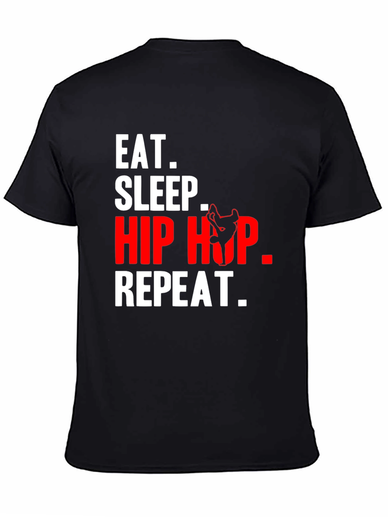 Eat Sleep Hip Hop Repeat Graphic Tee