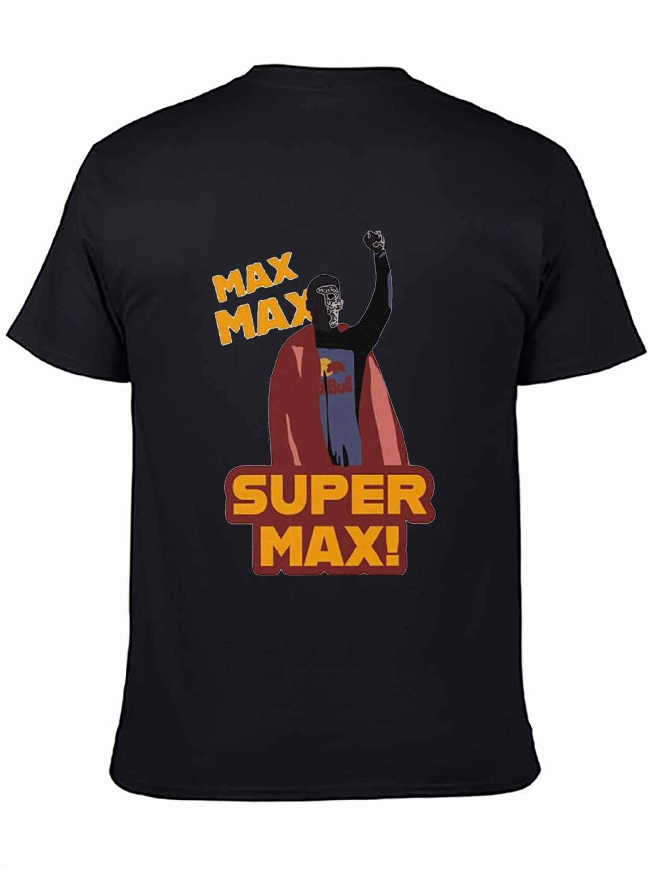 Super Max Fan T-Shirt: Formula One Inspired Design