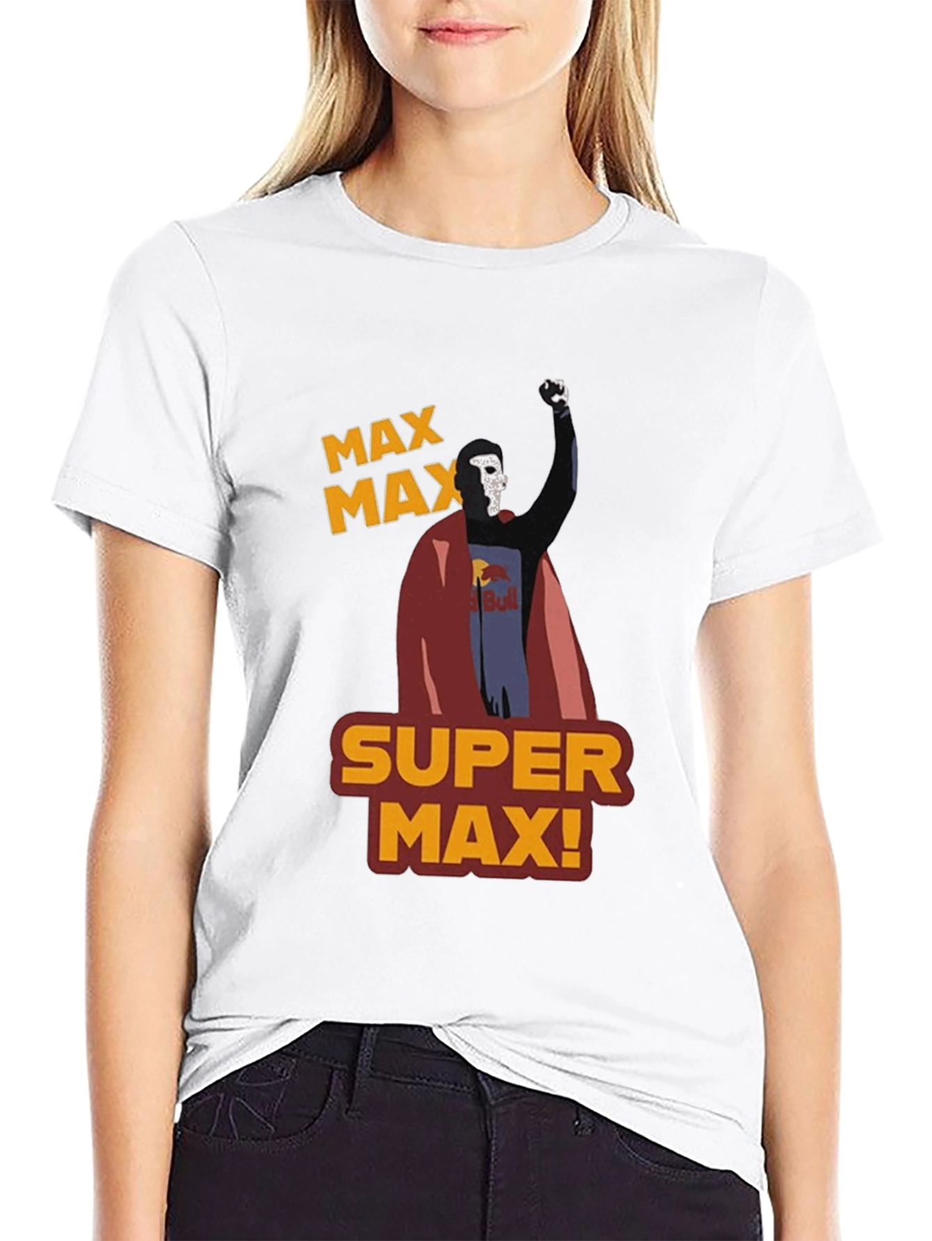 Super Max Fan T-Shirt: Formula One Inspired Design