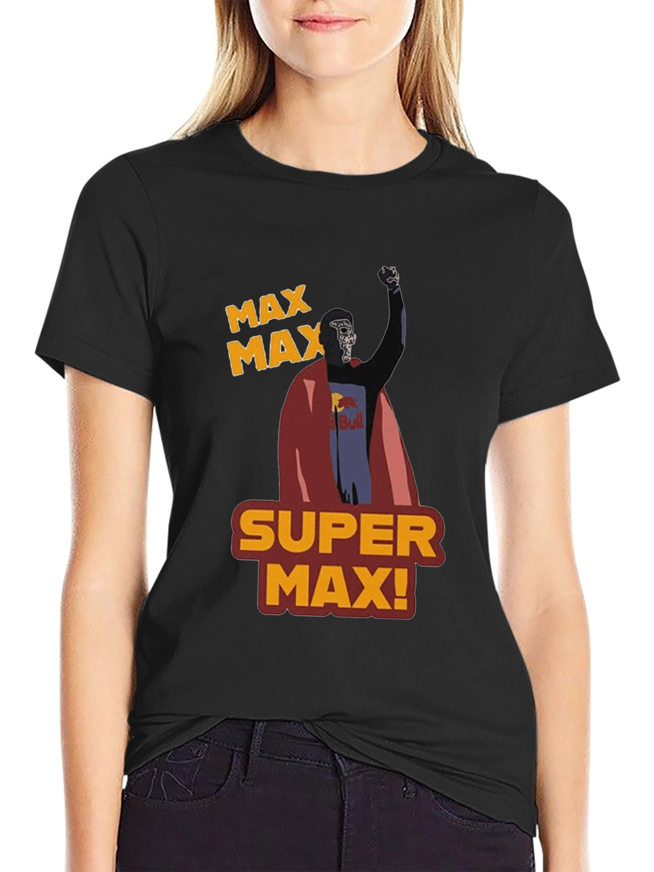 Super Max Fan T-Shirt: Formula One Inspired Design