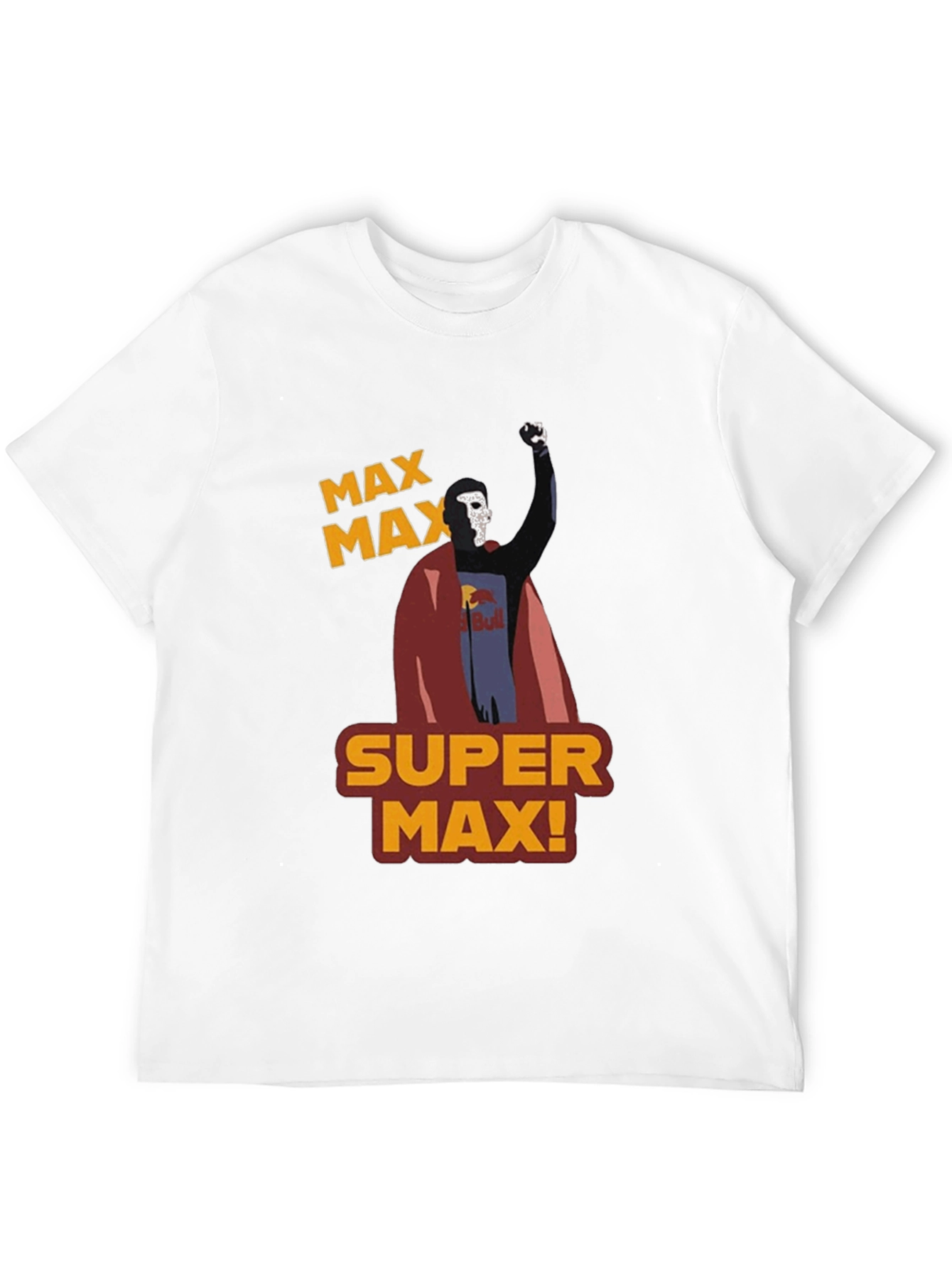Super Max Fan T-Shirt: Formula One Inspired Design