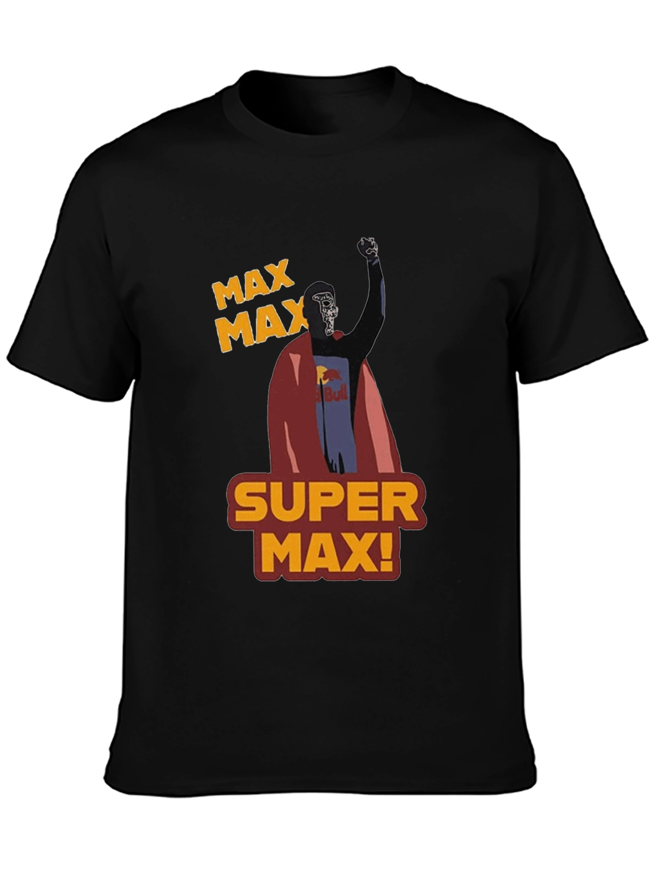 Super Max Fan T-Shirt: Formula One Inspired Design
