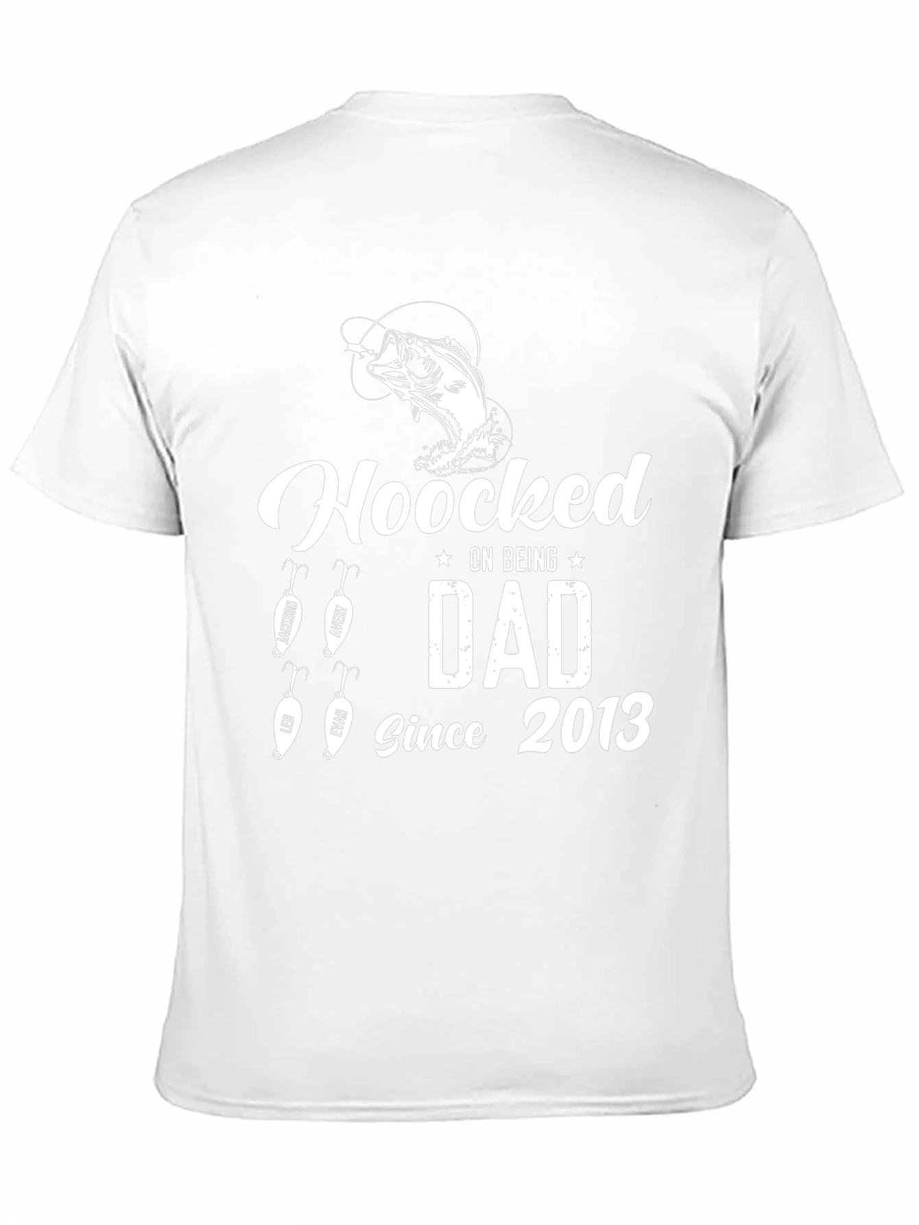 Hooked On Being Dad T-Shirt