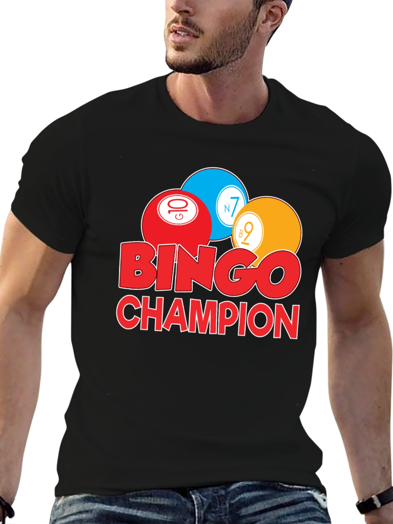 Bingo Champion Graphic T-Shirt