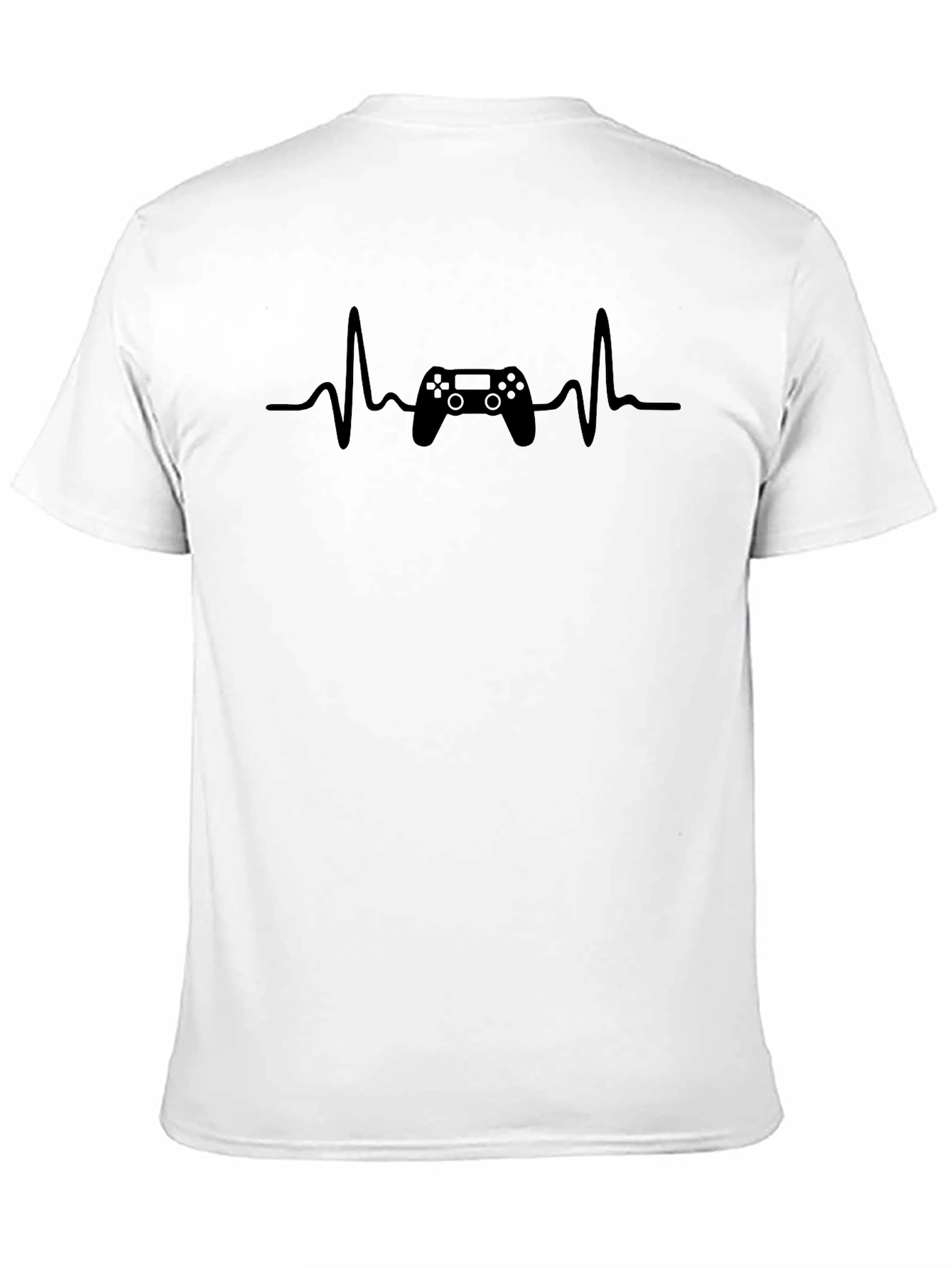 Gamer Heartbeat T-Shirt - Console Gaming Pulse