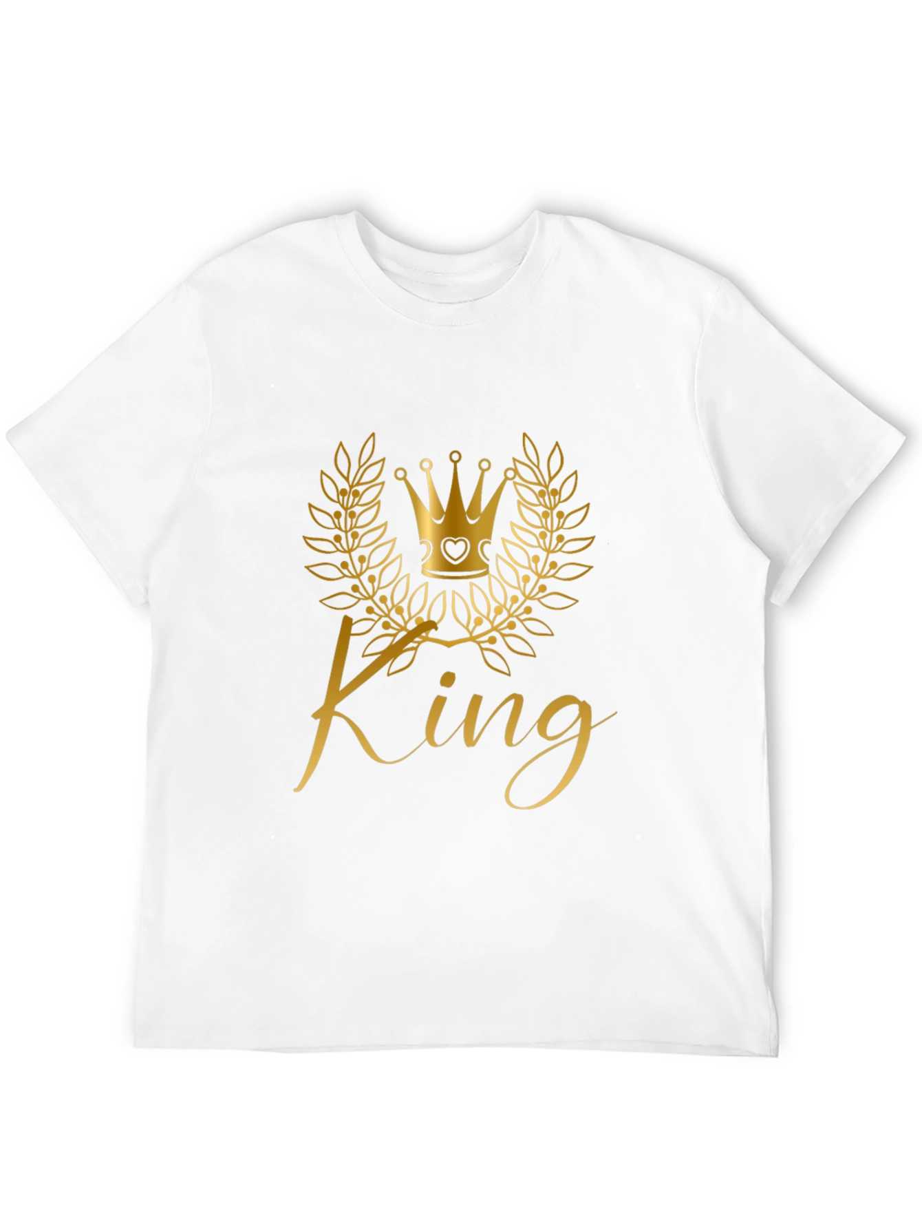King Crown Graphic Black T-Shirt