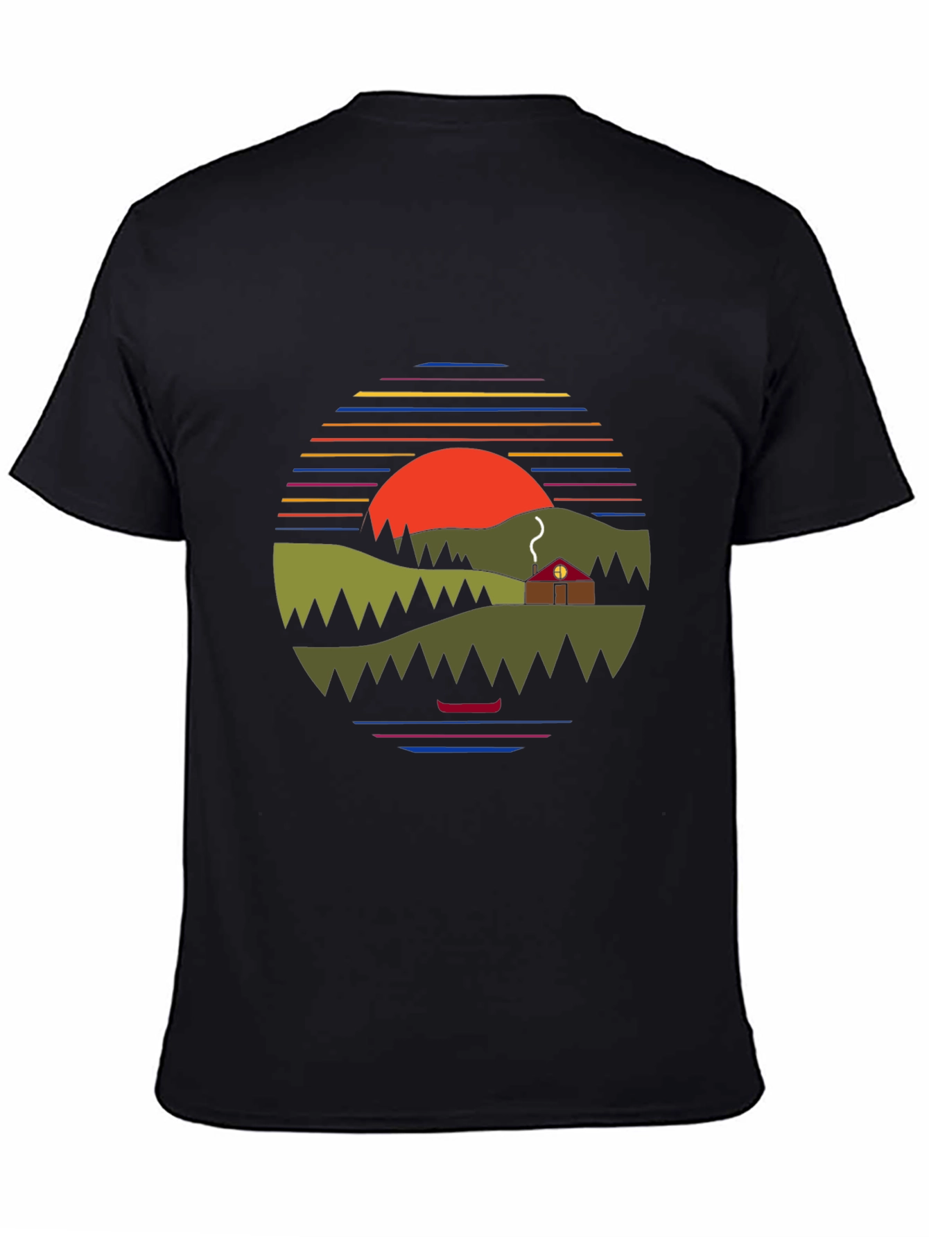 Nature Sunset Graphic Tee