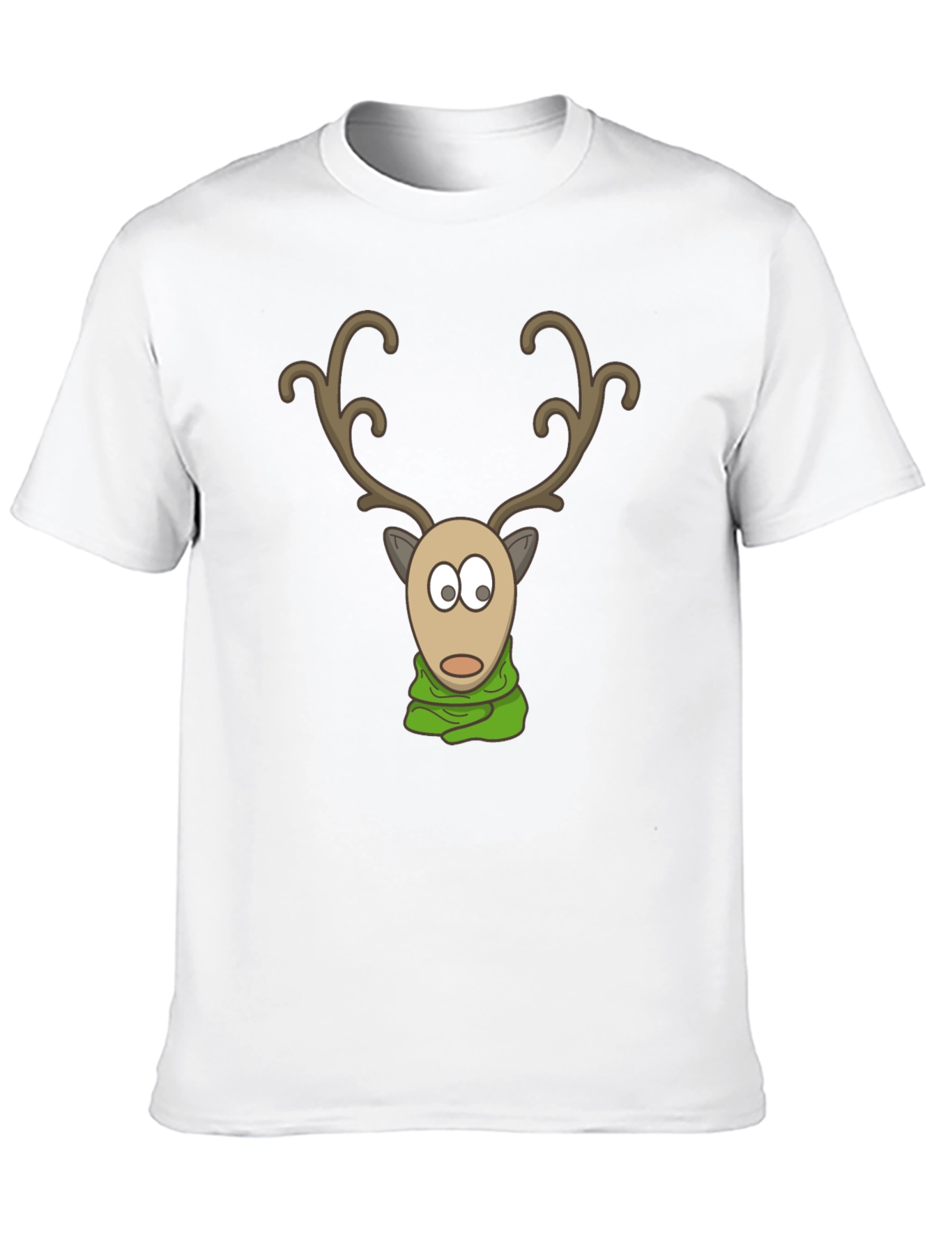 Reindeer Scarf Graphic Tee