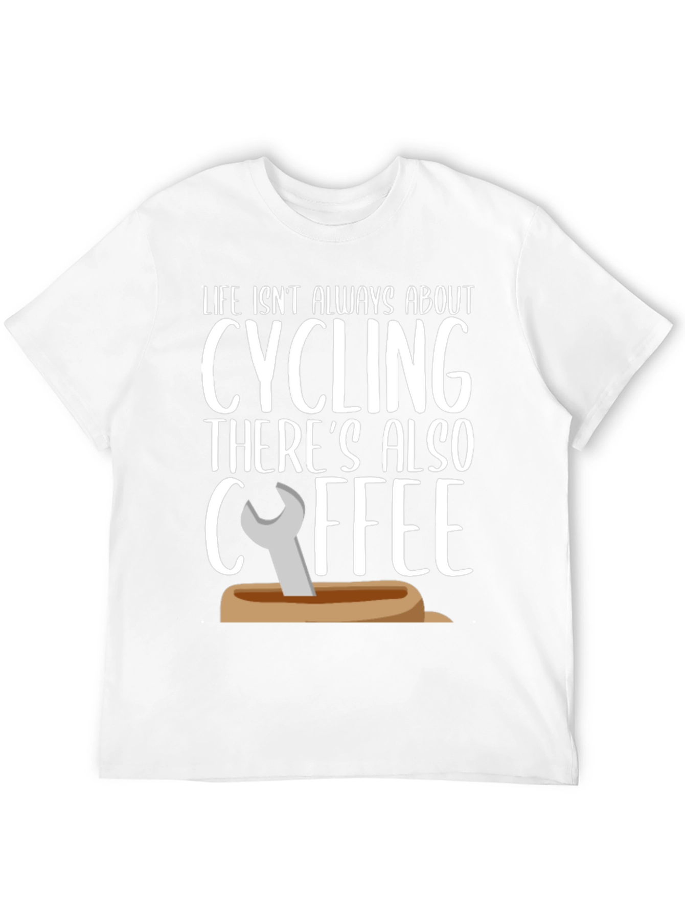 Cycling & Coffee Graphic Tee - Life Balance