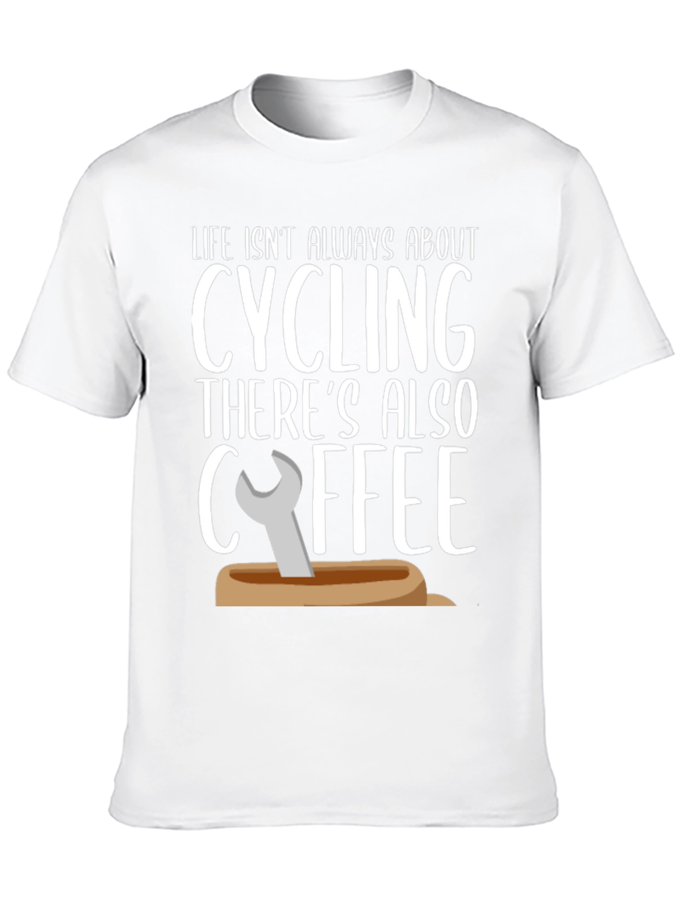 Cycling & Coffee Graphic Tee - Life Balance