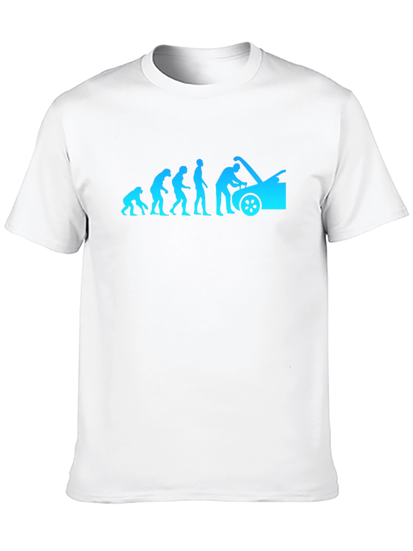 Evolution of Mechanic T-Shirt - Black