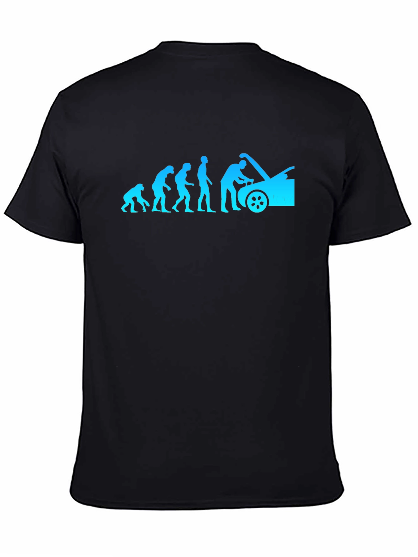Evolution of Mechanic T-Shirt - Black