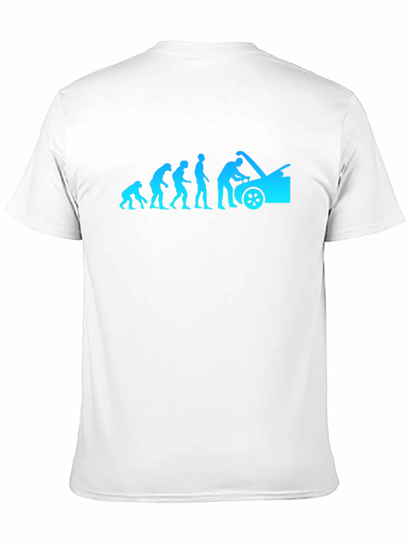 Evolution of Mechanic T-Shirt - Black