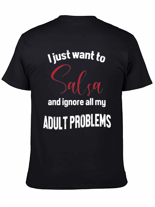 Salsa Dance Adult Problems T-Shirt