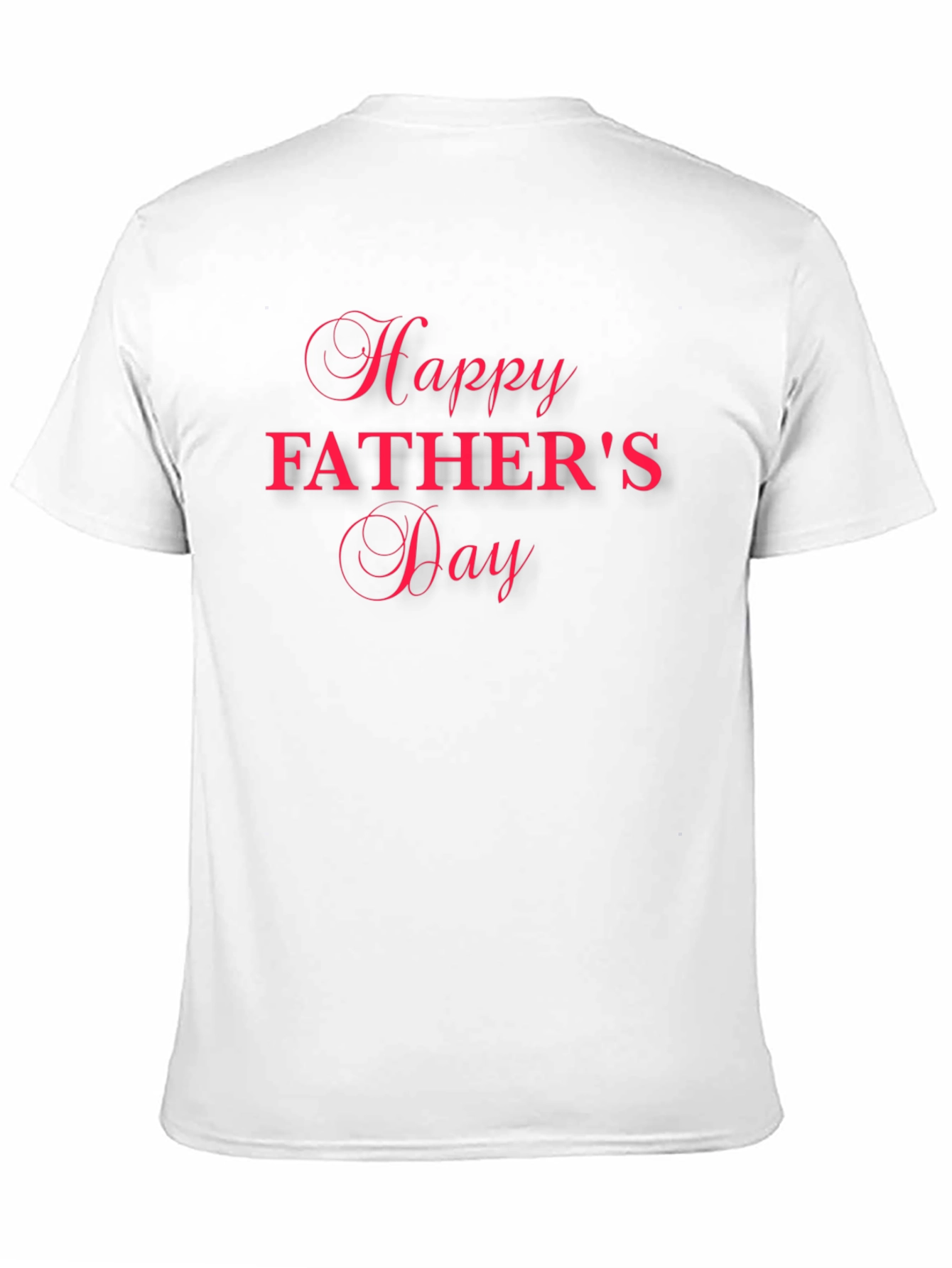 Happy Fathers Day T-Shirt - Classic Black