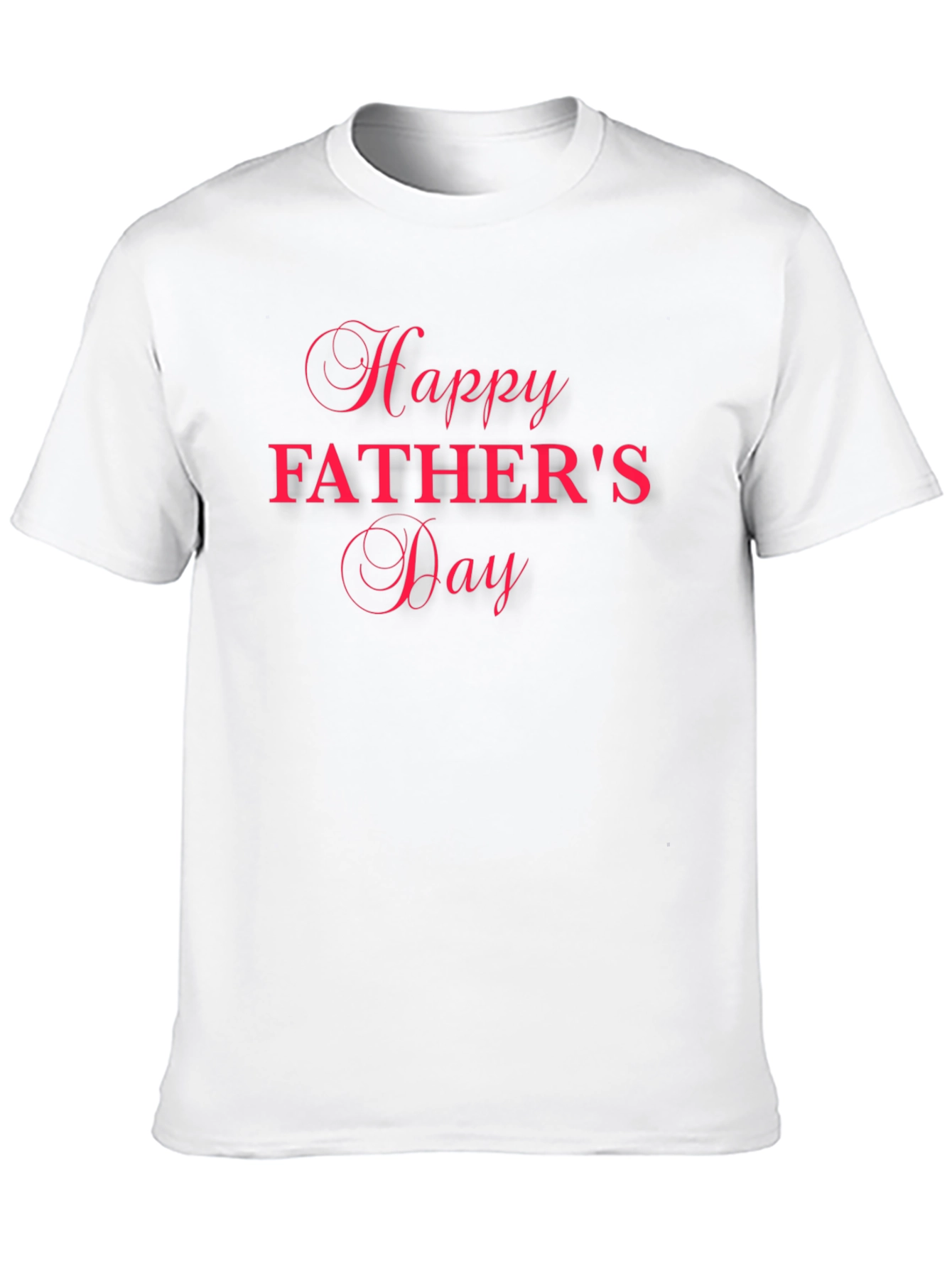 Happy Fathers Day T-Shirt - Classic Black