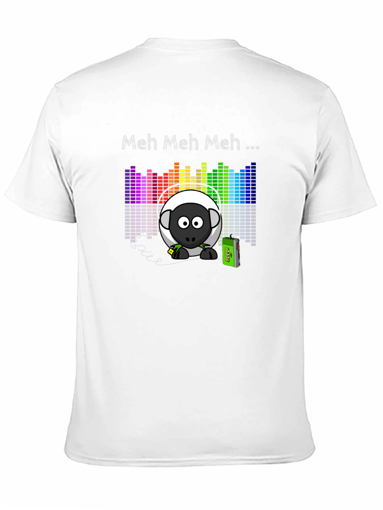 Meh Music Sheep T-Shirt