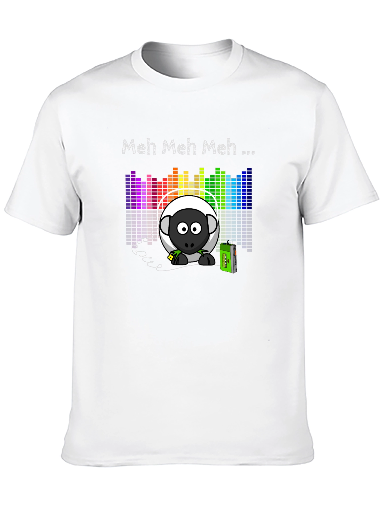 Meh Music Sheep T-Shirt