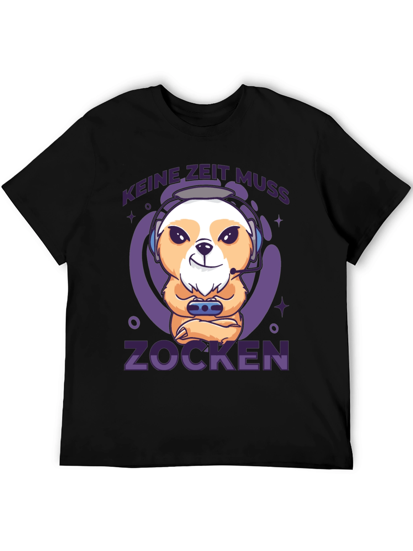 Gamer Sloth T-Shirt - Keine Zeit Muss Zocken!