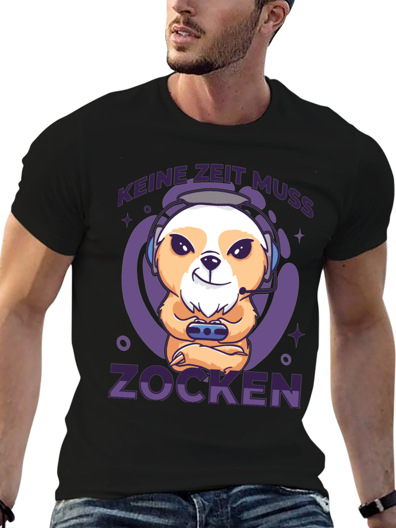 Gamer Sloth T-Shirt - Keine Zeit Muss Zocken!