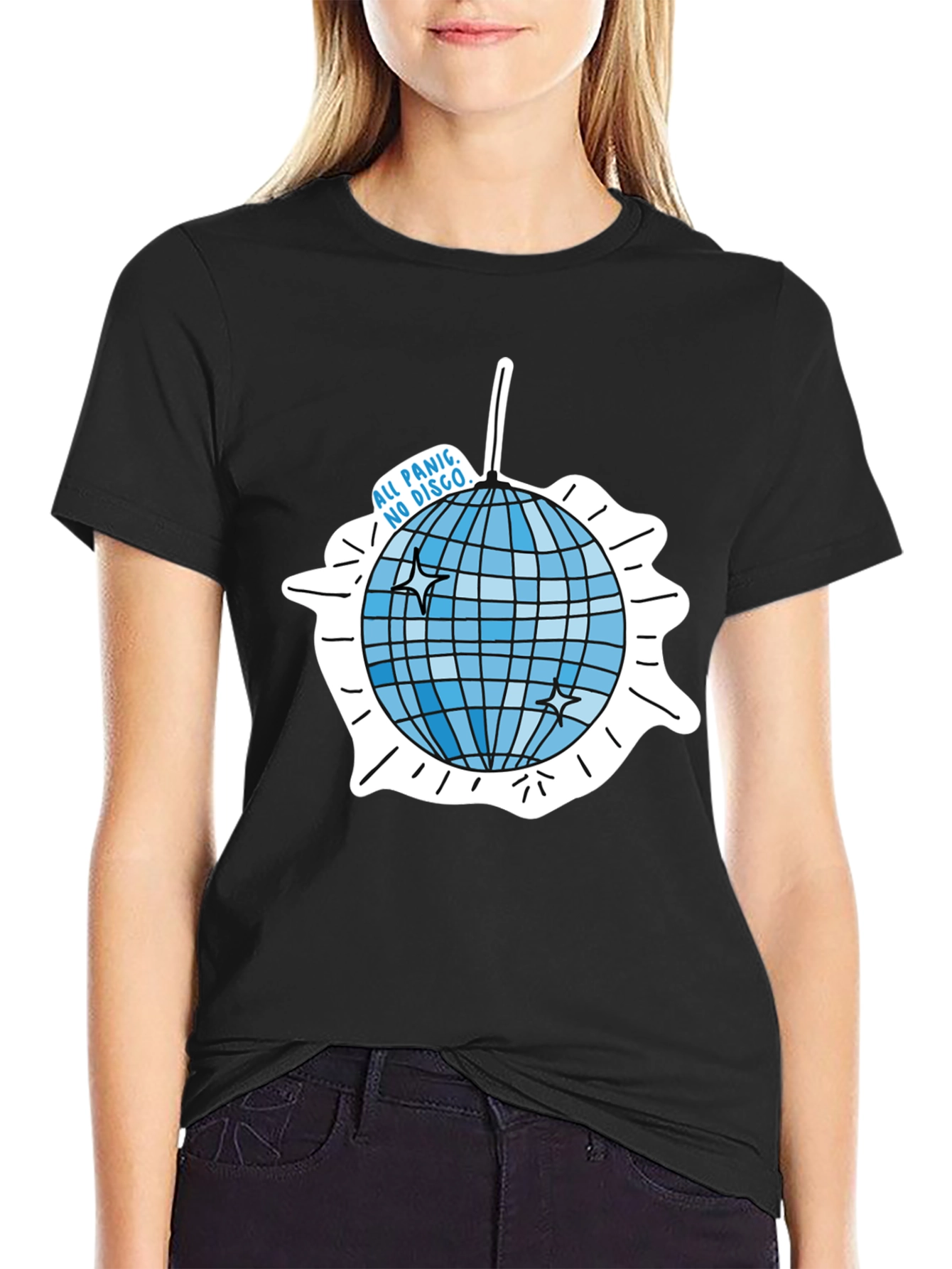 All Panic No Disco T-Shirt