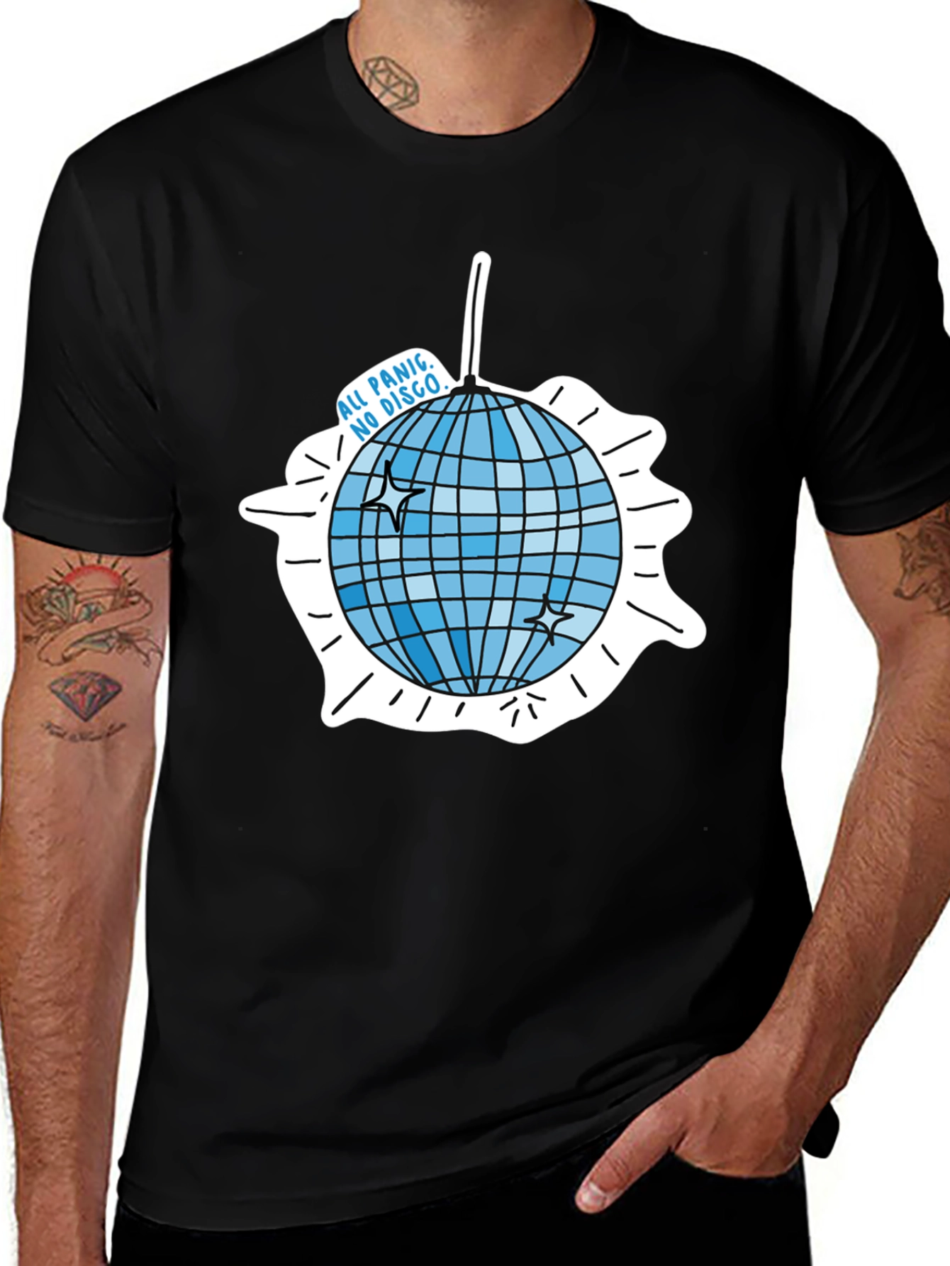 All Panic No Disco T-Shirt